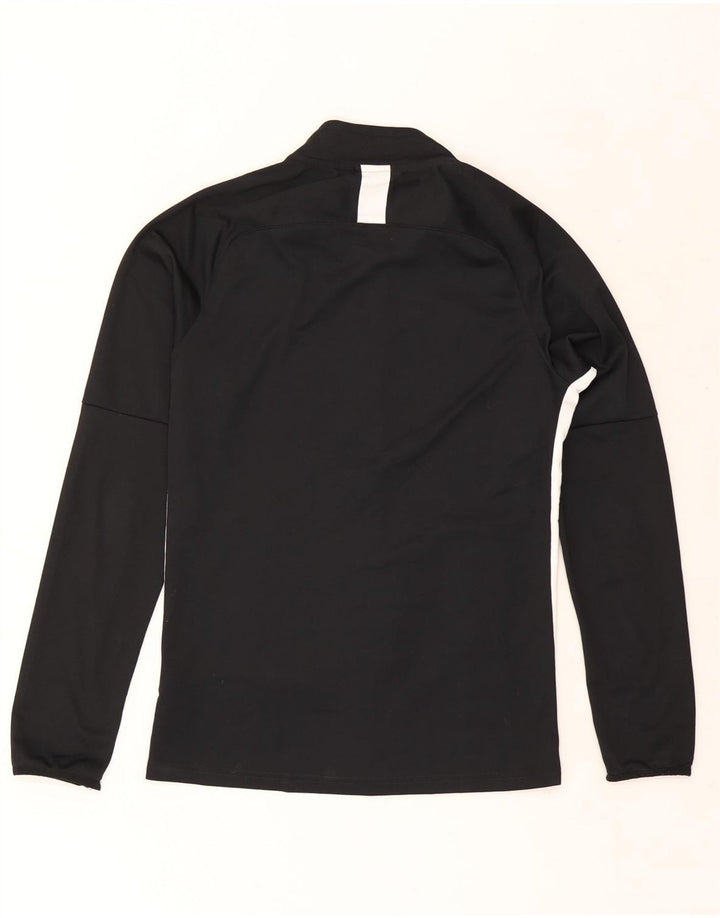 Męska kurtka dresowa Nike Dri Fit, mała, czarna, poliestrowa z blokami kolorów