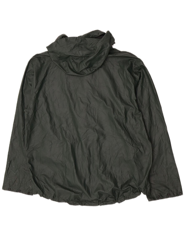 Męska kurtka przeciwdeszczowa z kapturem Helly Hansen UK 42 XL Zielony poliuretan
