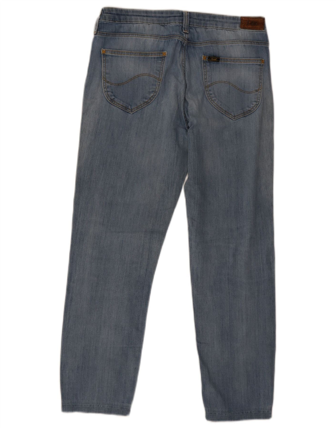 Damskie jeansy Lee Cropped W29 L25 Niebieskie