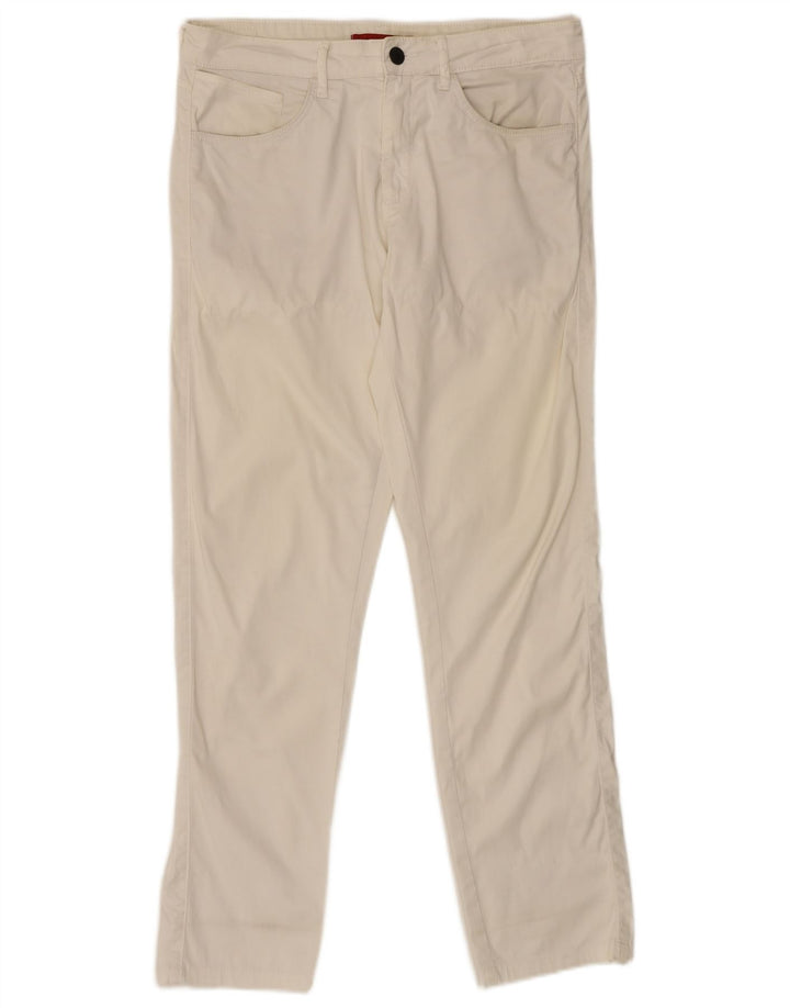 Męskie spodnie typu slim casual Zara EU 40 Medium W31 L29 białe
