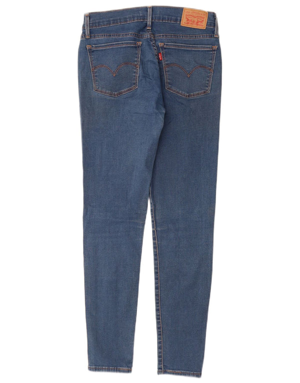 Damskie jeansy Levi's 710 Super Skinny W28 L30 Niebieska bawełna