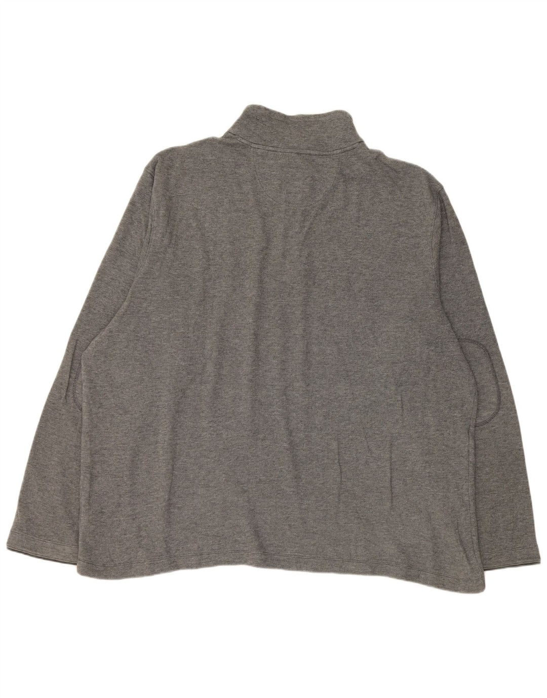 Marks & Spencer Męski sweter z zamkiem błyskawicznym, UK 47/49 2XL, szary