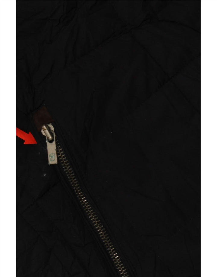 Męska wyściełana kamizelka Massimo Dutti UK 44 2XL Granatowy poliester