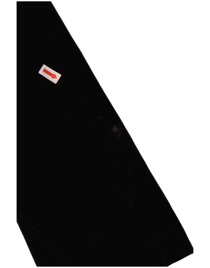 Damska kurtka sztruksowa Benetton IT 42 Średni czarny akryl