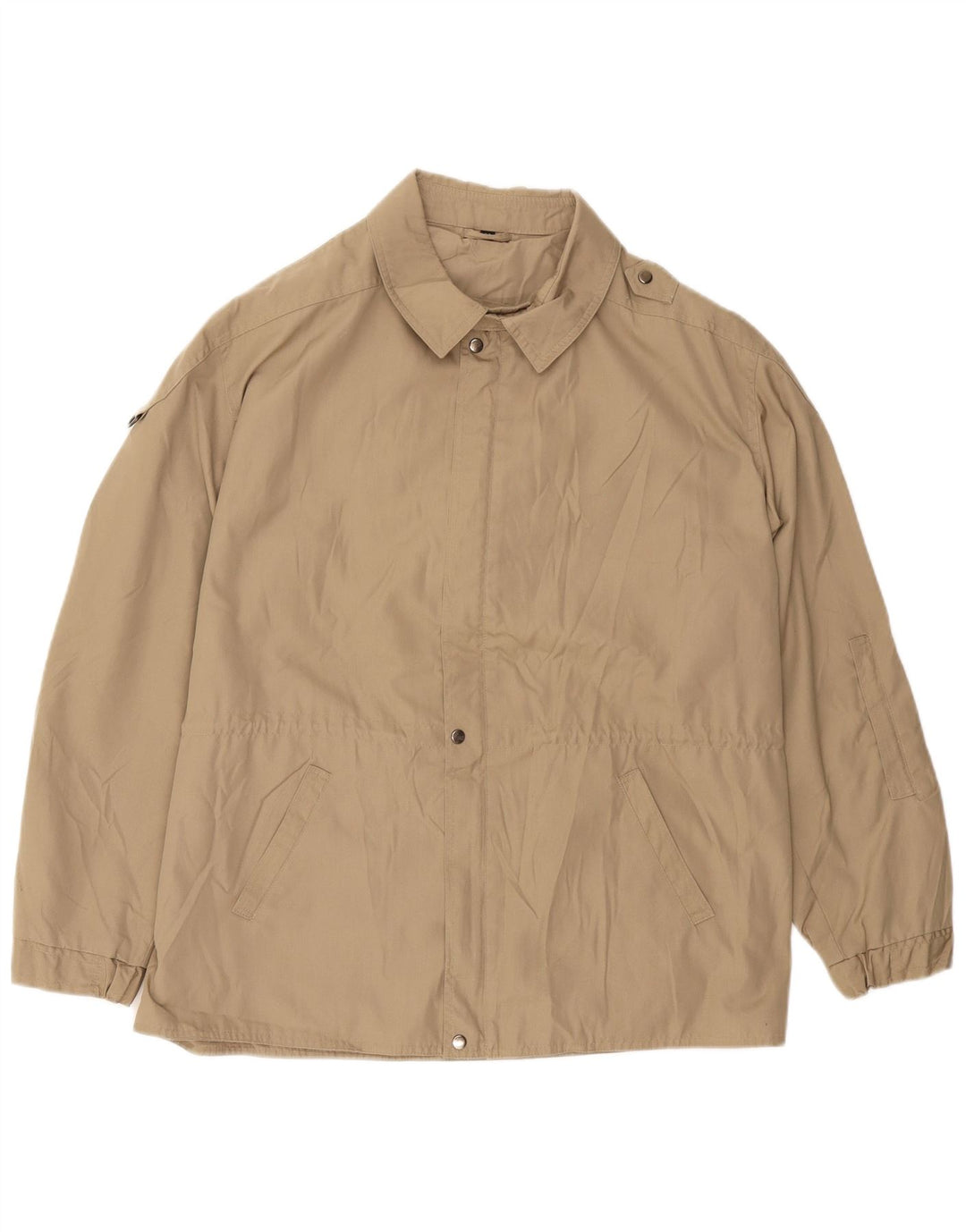 Kurtka męska Utility Vintage UK 40, duża, beżowa