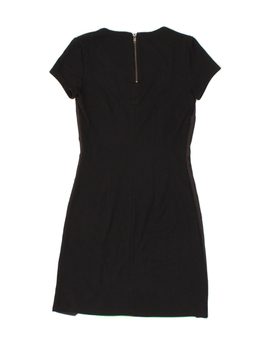 DESIGUAL Womens Sheath Dress UK 10 Small Black Geometric Polyester Vintage Desigual and Second-Hand Desigual from Messina Hembry 