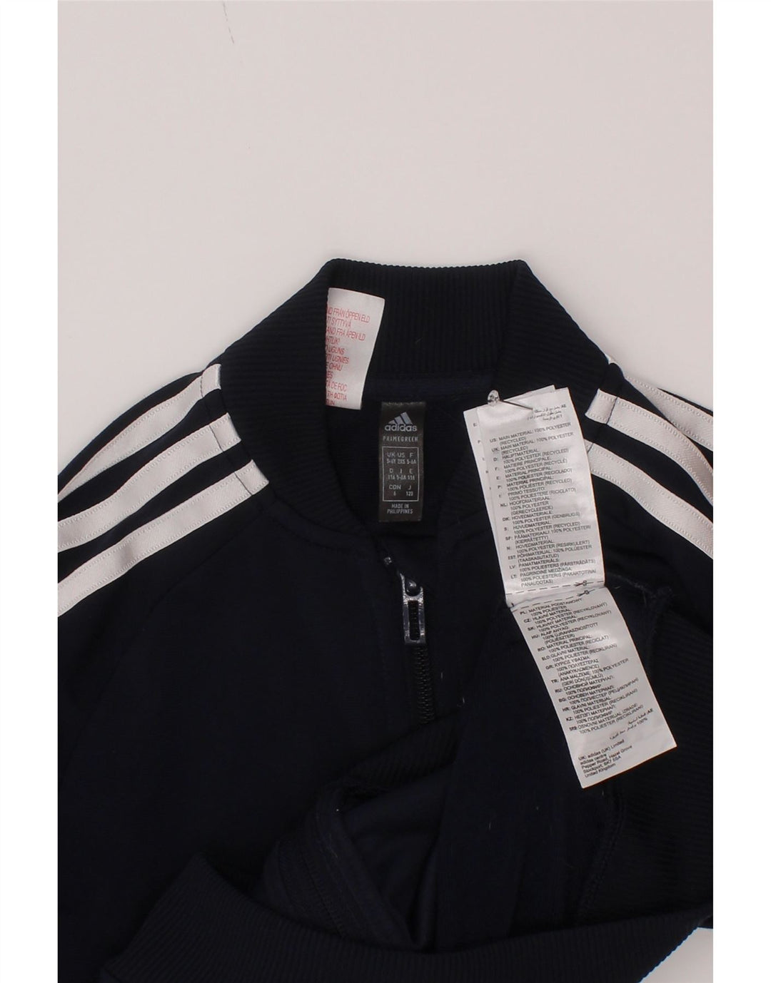 Kurtka chłopięca Adidas Dresowa Top 5-6 Lat Granatowa Poliester