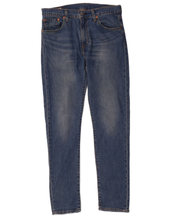 Męskie jeansy Levi's 512 Slim Tapered W32 L32 Niebieskie bawełniane