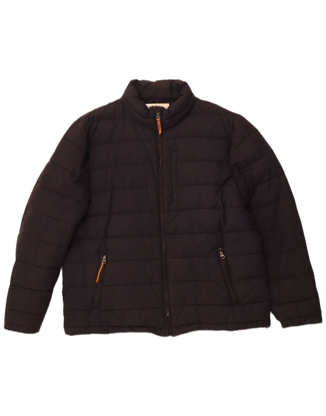 Męska ocieplana kurtka FAT FACE UK 44 2XL Czarna, bawełniana