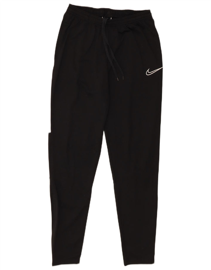 Męskie spodnie dresowe Nike Dri Fit, poliester w kolorze średniej czarnej kolorystyki