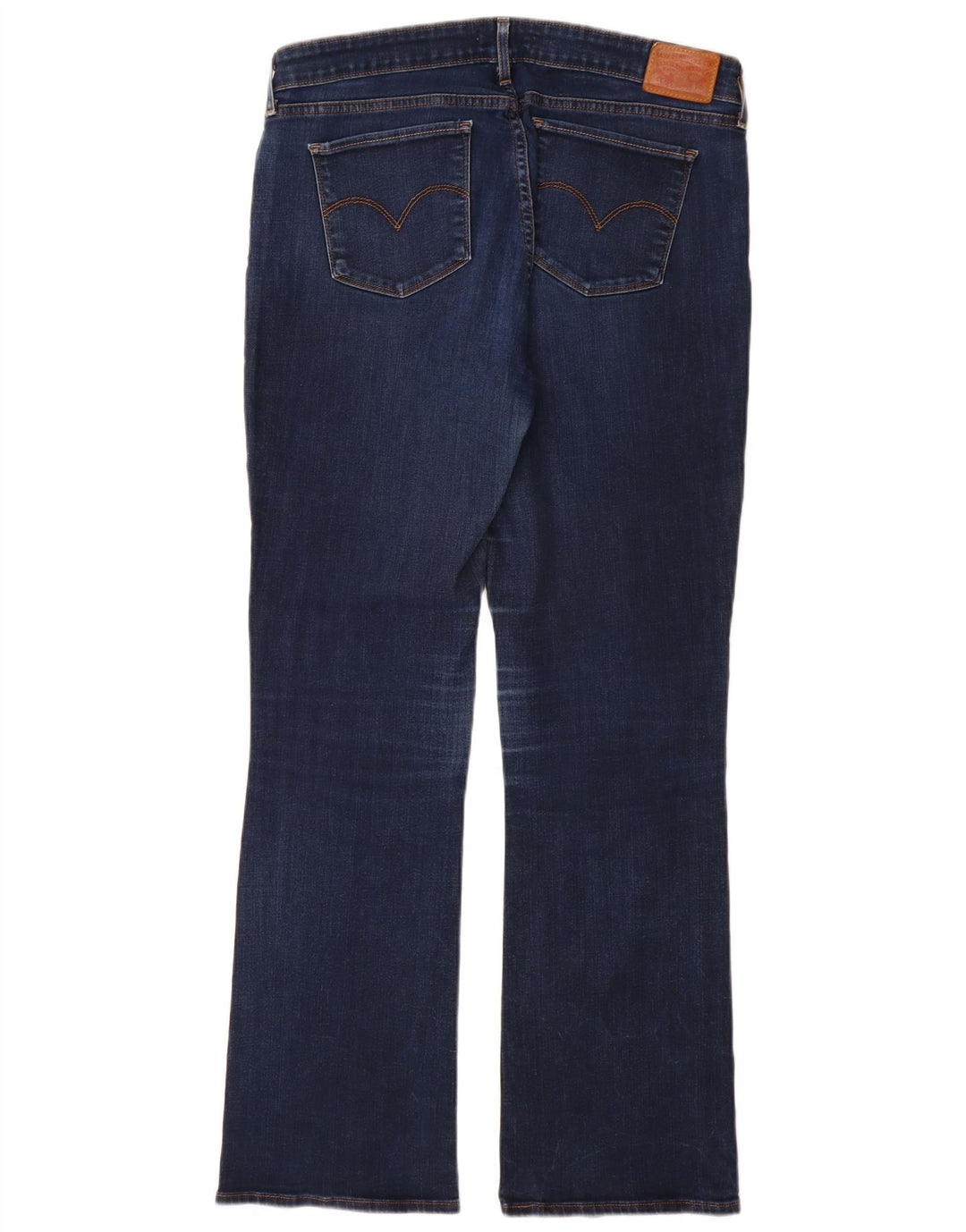Damskie dżinsy Levi's 715 Bootcut W33 L32 Granatowa bawełna