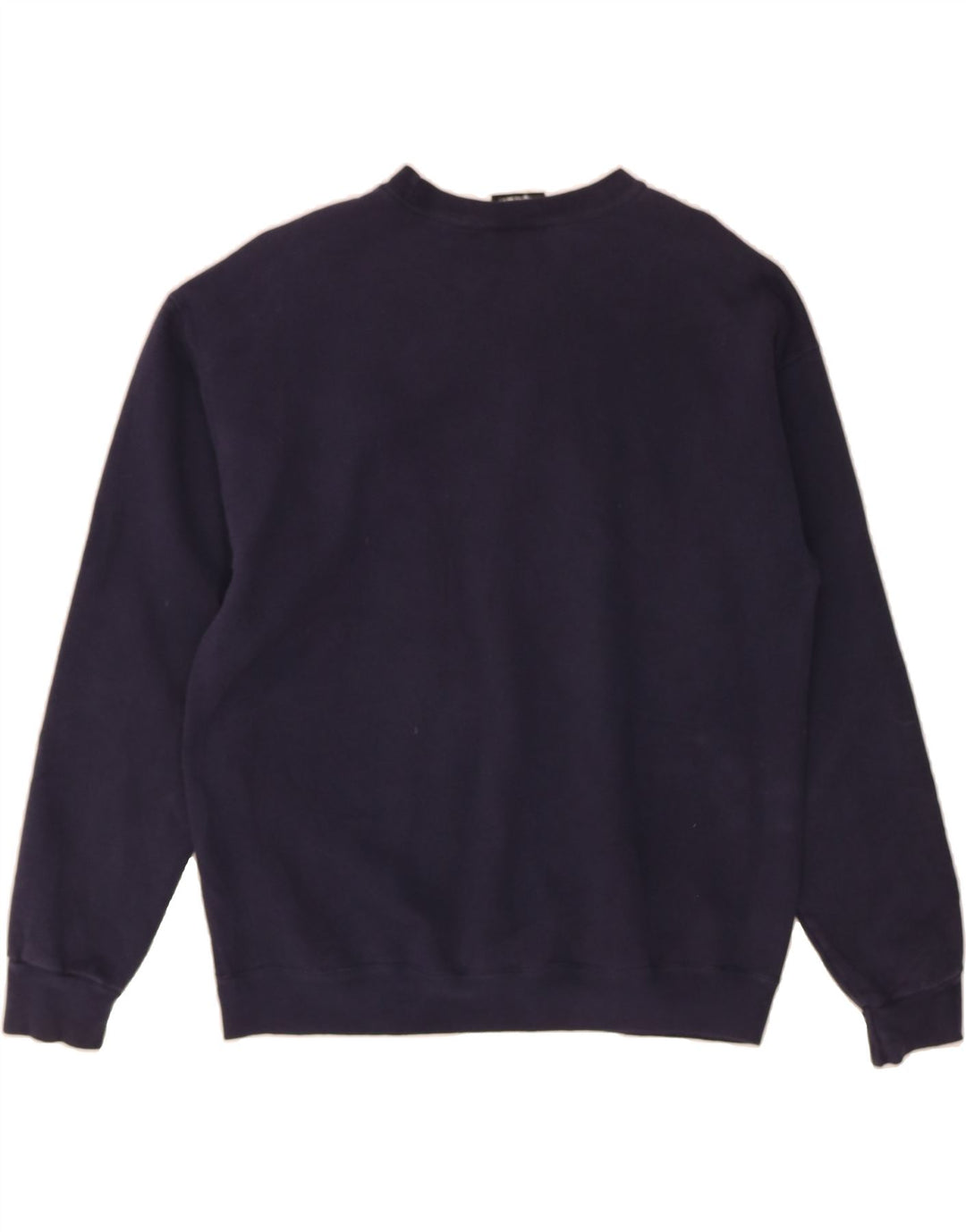 STARTER Mens Sweatshirt Jumper Medium Navy Blue Cotton Vintage Starter and Second-Hand Starter from Messina Hembry 