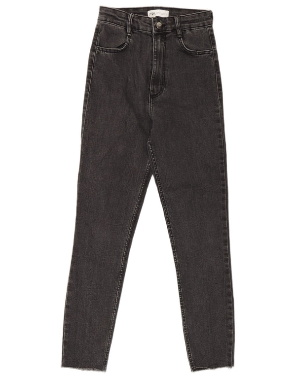 Damskie jeansy Skinny Zara EU 34 2XS W24 L24 Szare