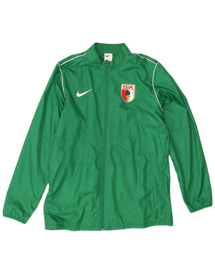 Kurtka męska Nike FC Augsburg Dresowa, duża, zielona, poliestrowa