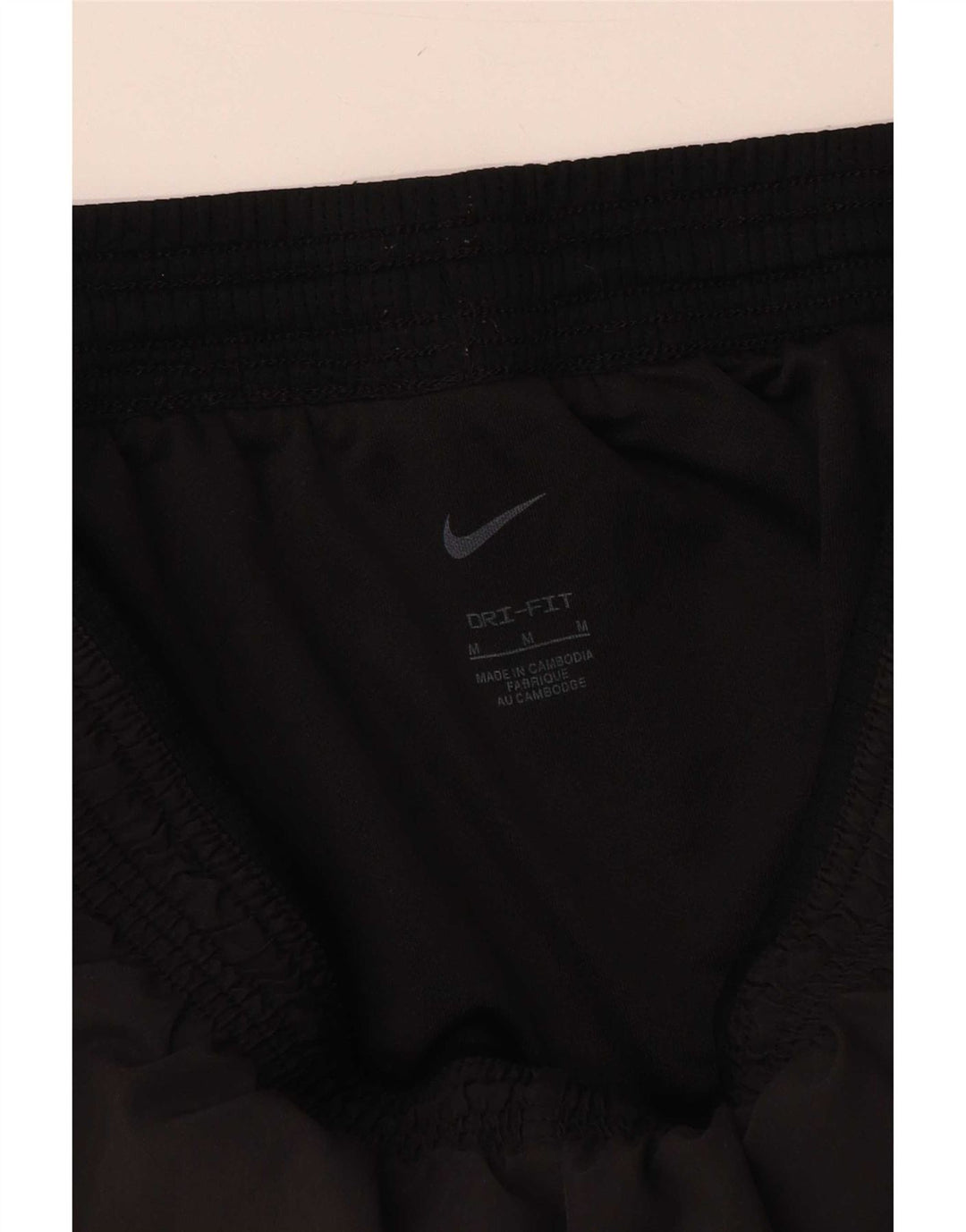 Damskie spodenki sportowe Nike Dri Fit UK 12, średni czarny poliester