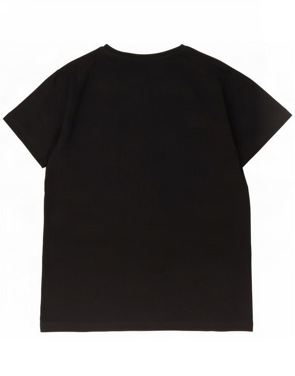 T-shirt męski Lyle & Scott, średni czarny, bawełniany