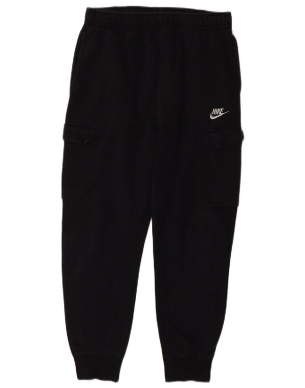 Damskie spodnie dresowe Nike Cargo Joggers UK 10 Małe, czarne, bawełniane
