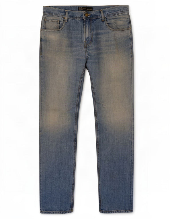 Męskie jeansy Zara W34 L33 niebieskie