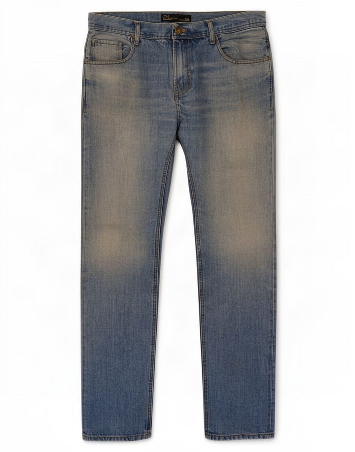 Męskie jeansy Zara W34 L33 niebieskie