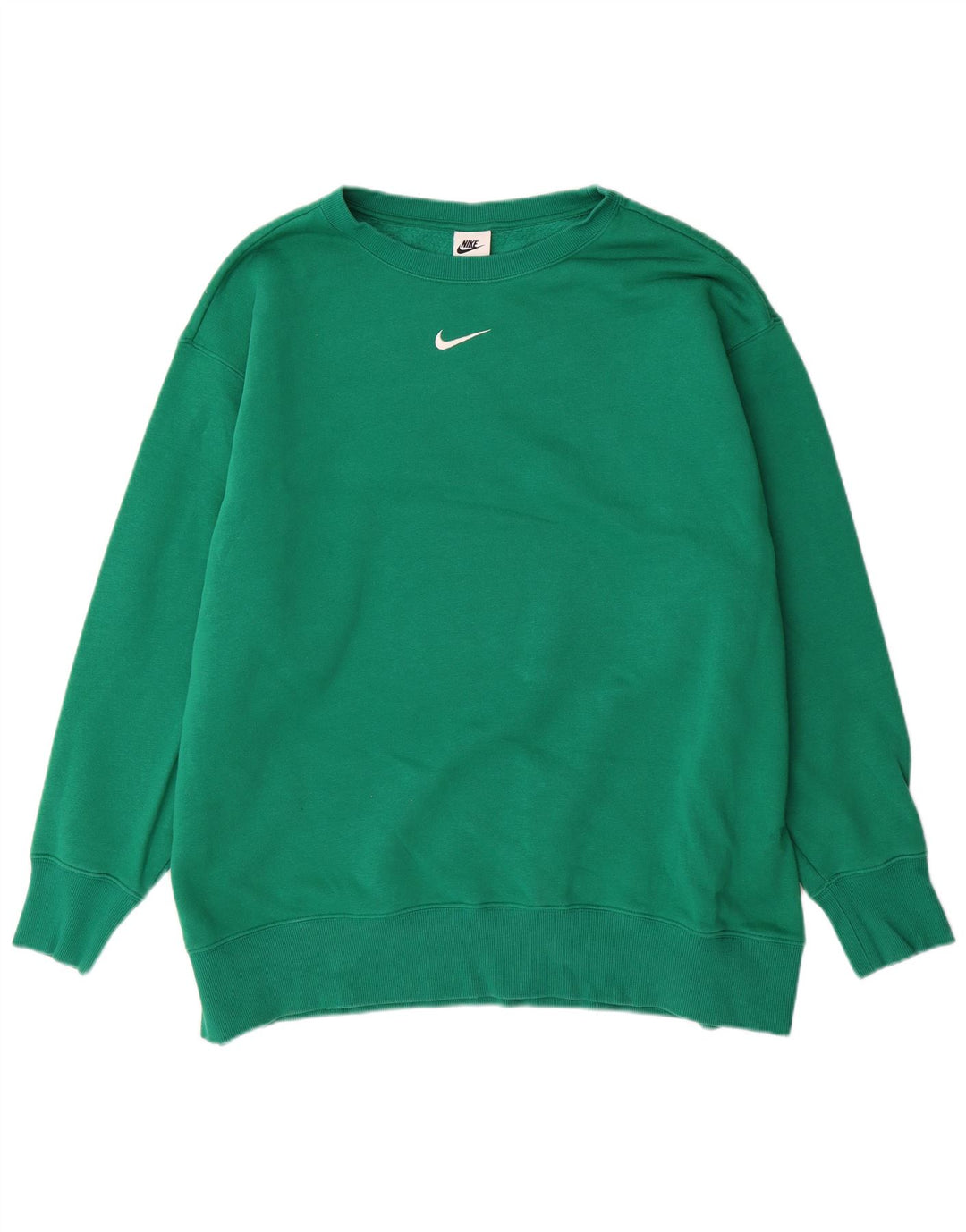 Męski sweter z kapturem NIKE XL, zielony, bawełniany