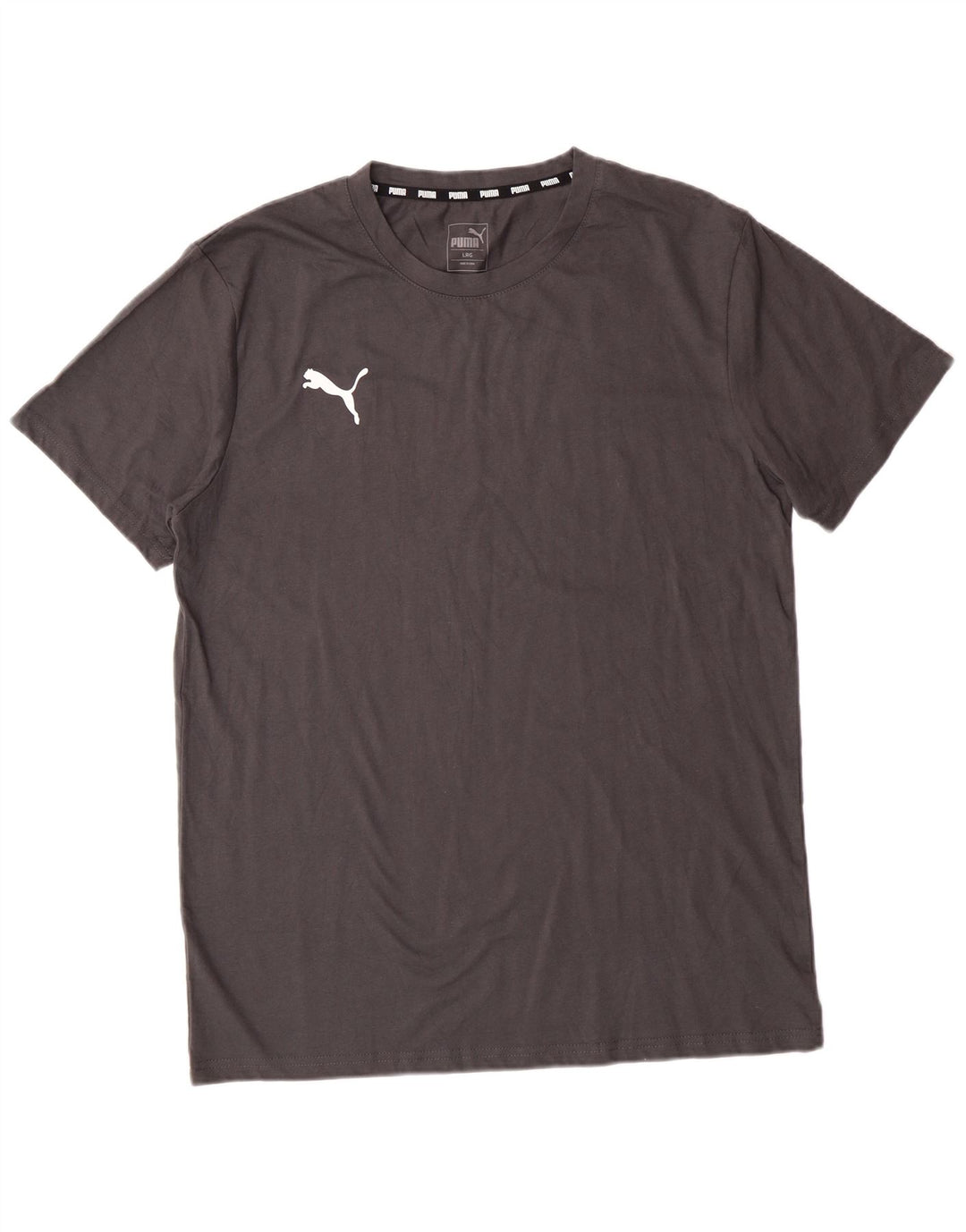 Męski T-shirt PUMA, duży, szary, bawełniany