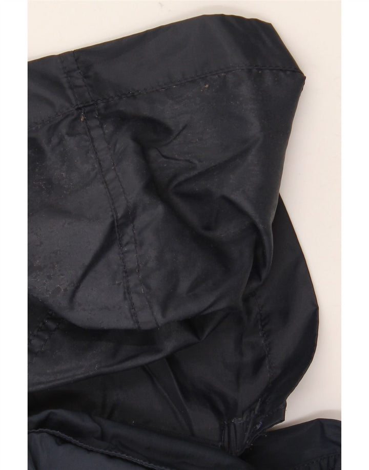 Damska kurtka przeciwdeszczowa z kapturem Gant UK 14, średni granatowy poliamid