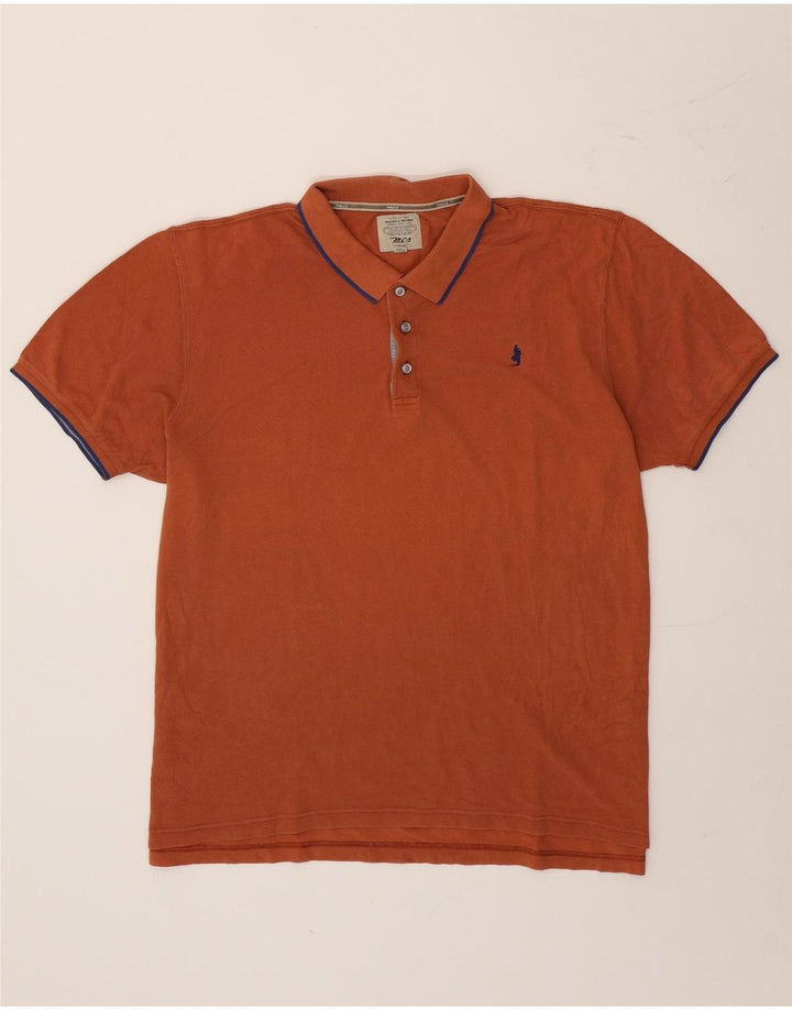 Męska koszulka polo Marlboro Classics 3XL w brązowe paski