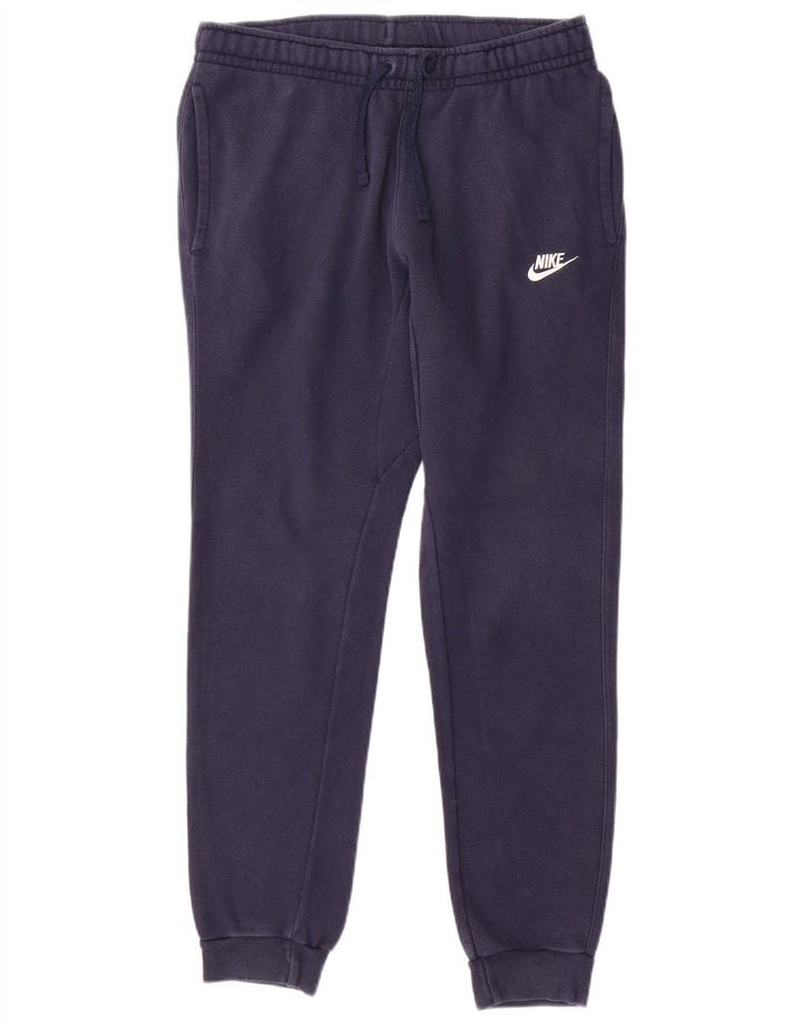 Męskie spodnie dresowe Nike, małe, granatowe, bawełniane