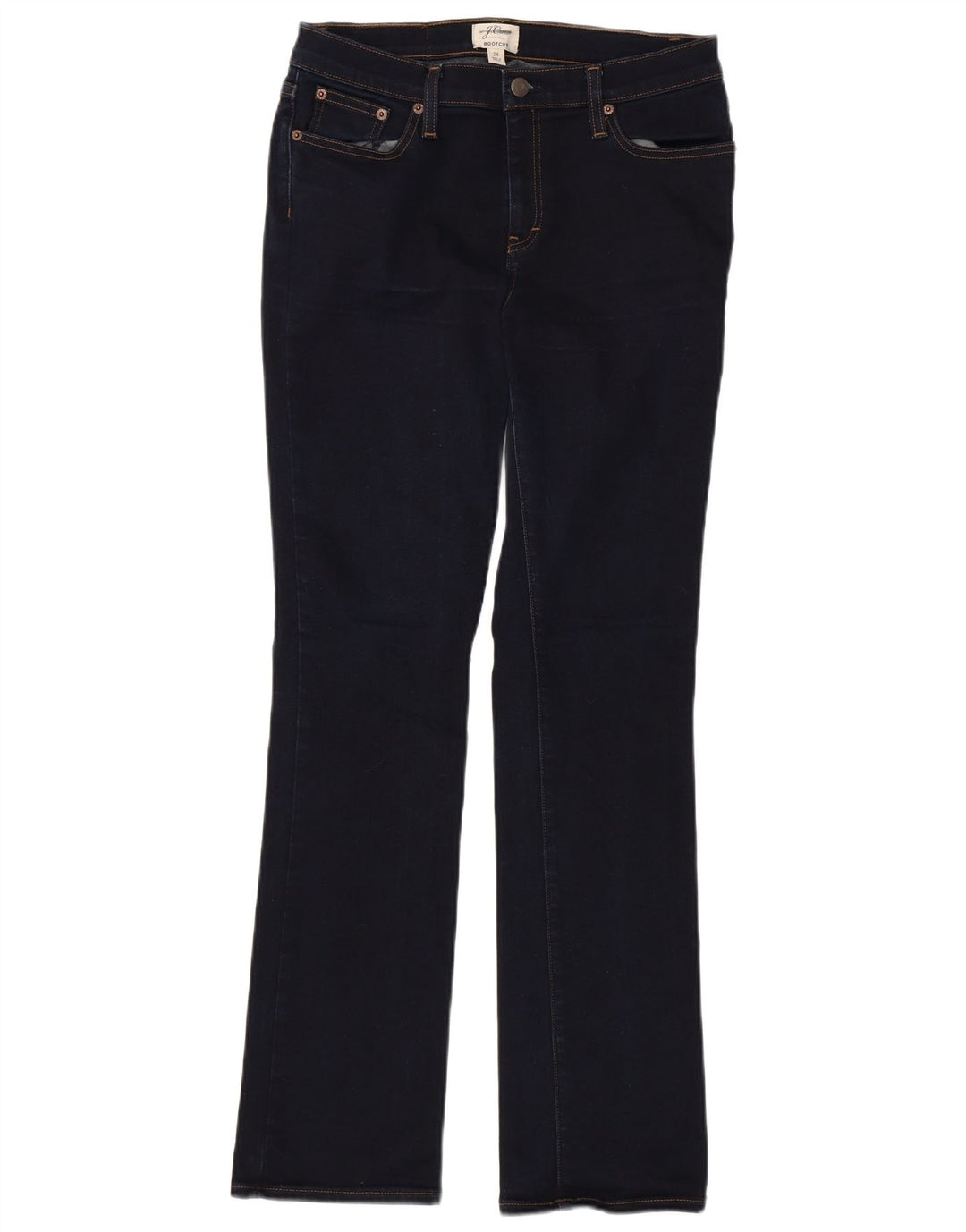 Jeansy damskie J. Crew Bootcut W28 L32 Granatowe, bawełniane