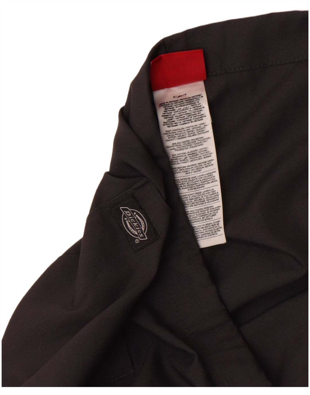 Męskie proste spodnie Dickies, małe W29 L31, szary poliester