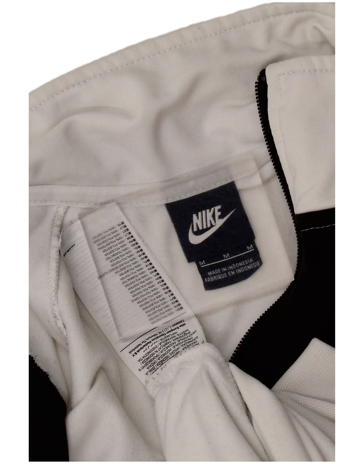 Męska bluza dresowa NIKE z grafiką, poliester w kolorze średniej bieli