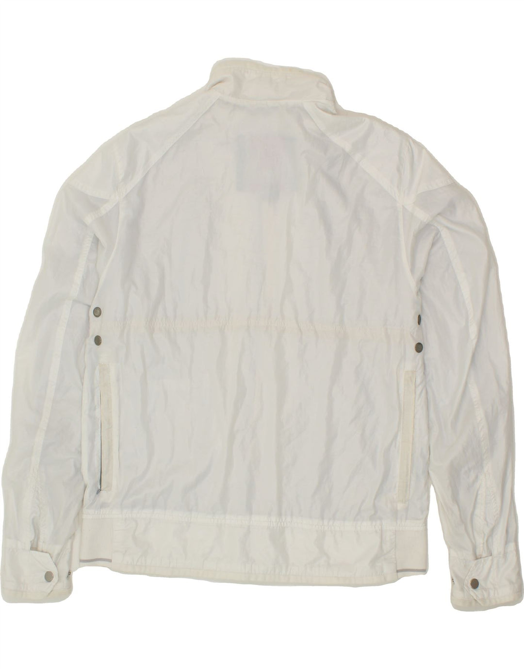 BELSTAFF Womens Utility Jacket UK 18 XL White Polyester Vintage Belstaff and Second-Hand Belstaff from Messina Hembry 