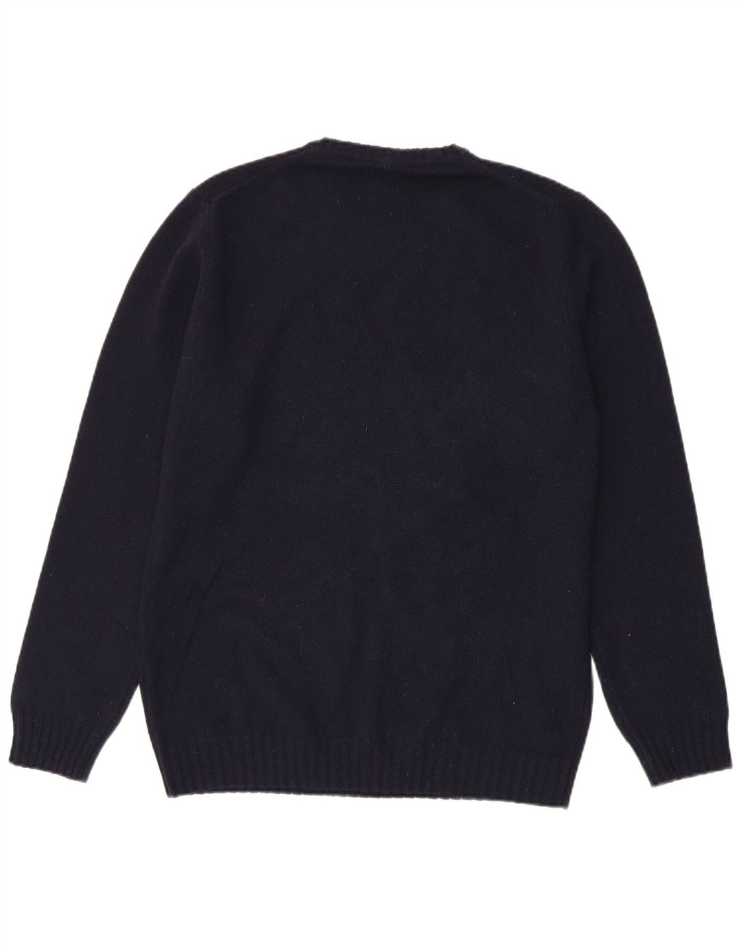 Męski sweter z okrągłym dekoltem Massimo Dutti XL, granatowy