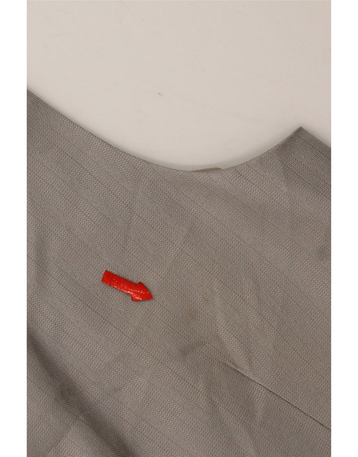 Kamizelka męska San Remo w średnie szare prążki