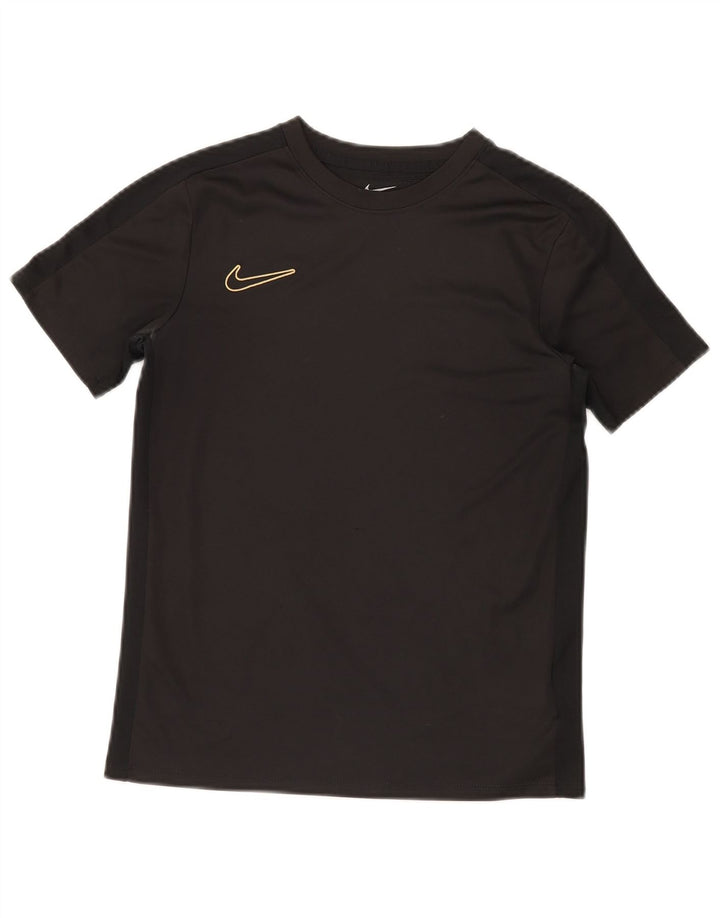 Chłopięcy T-shirt NIKE Dri Fit na 12-13 lat, duży, czarny, poliester