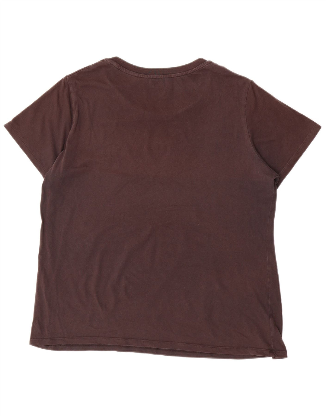 LEVI'S Womens Graphic T-Shirt Top UK 18 XL Brown