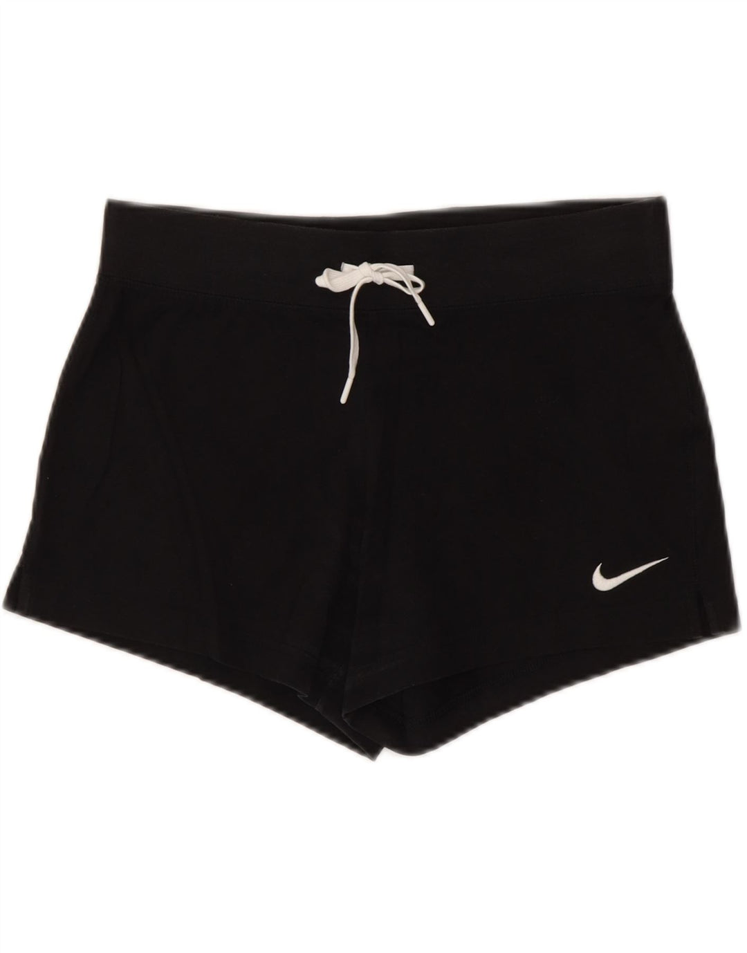 Damskie spodenki sportowe NIKE UK 10, małe, czarne, bawełniane
