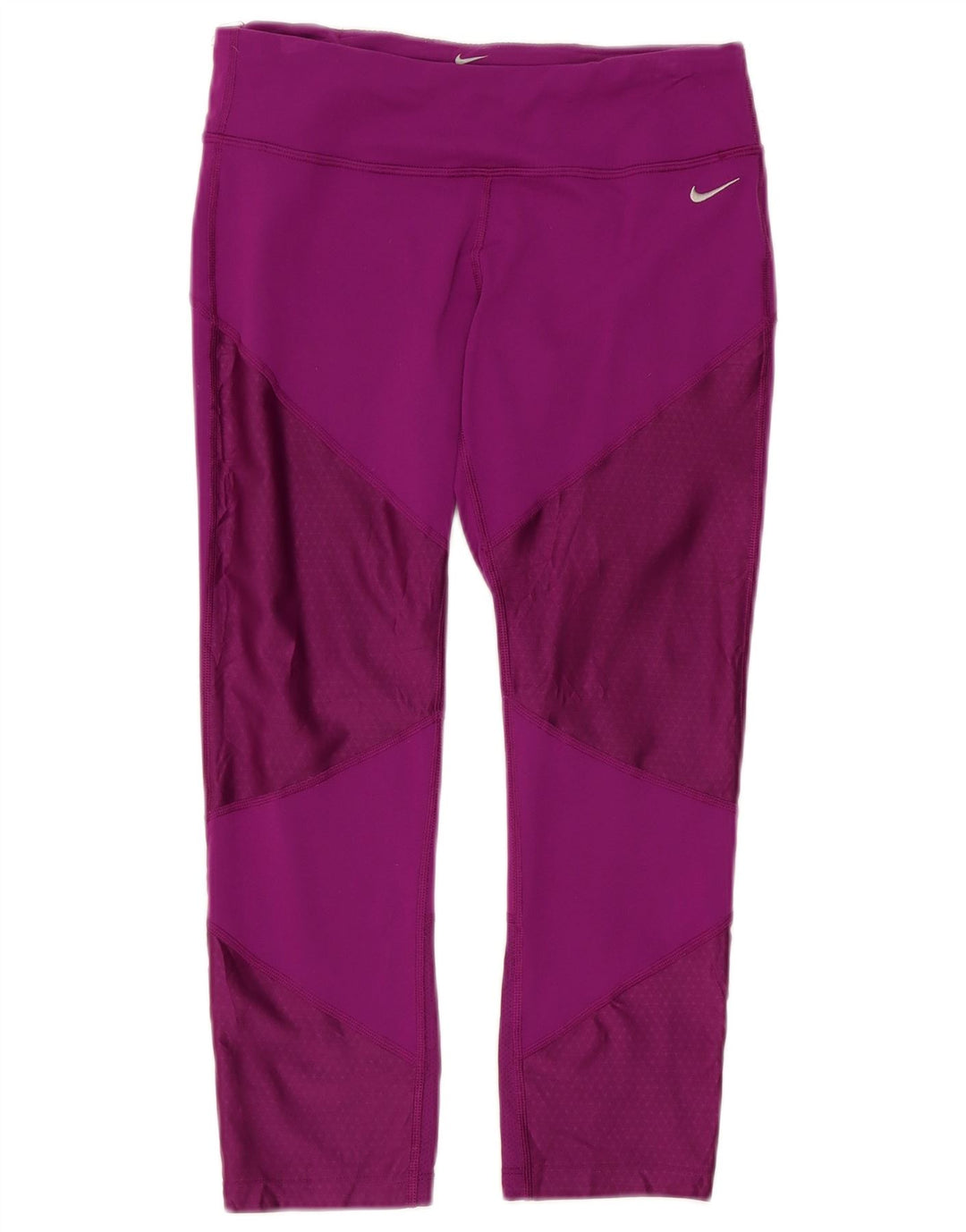 Damskie legginsy Nike Capri UK 12, nylon w kolorze średniofioletowym