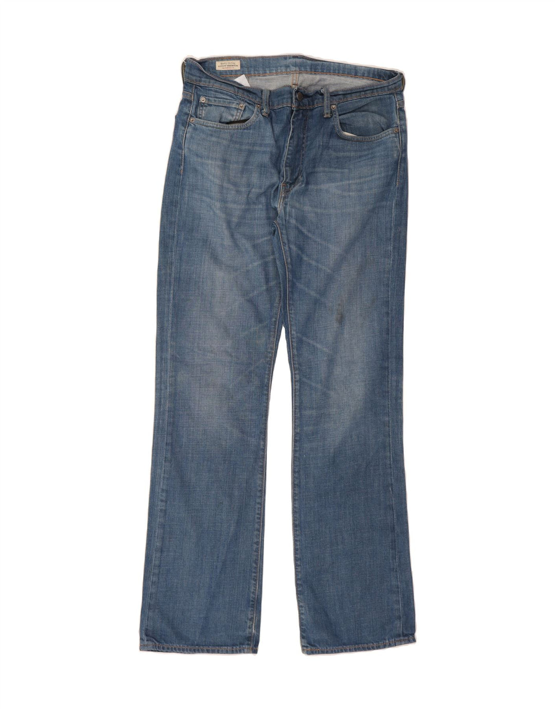 LEVI'S Mens Straight Jeans W33 L34 Blue Cotton Vintage Levi's and Second-Hand Levi's from Messina Hembry 
