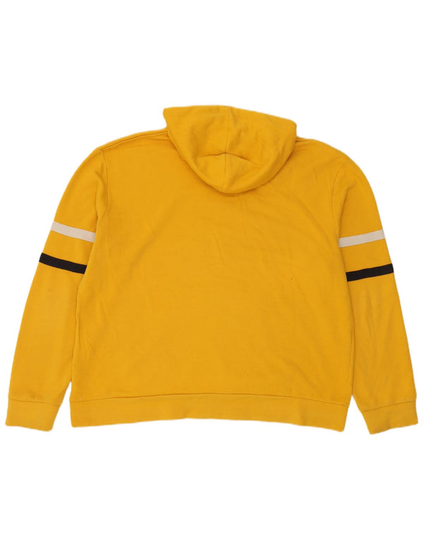 Męska bluza z kapturem Nike Track&Field Graphic UK 47/49 2XL w żółte paski