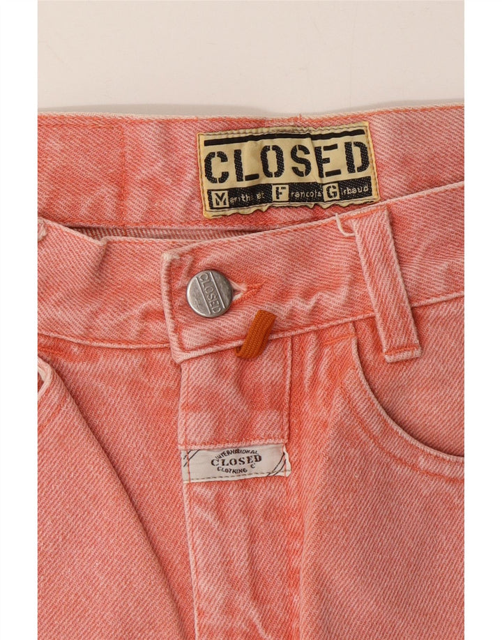 CLOSED Womens Tapered Jeans IT 44 Medium W26 L29 Pink