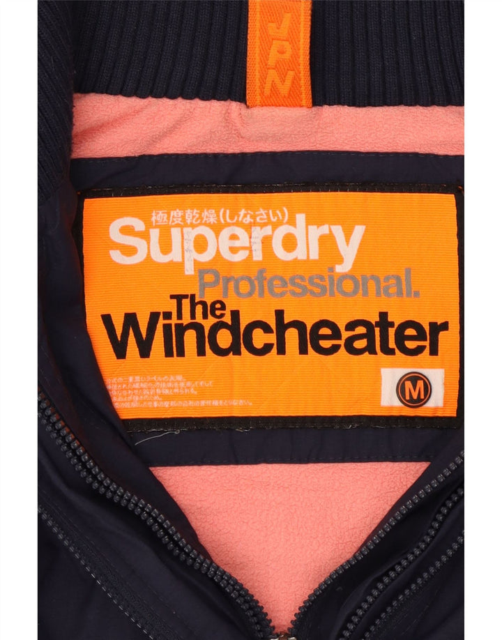 Damska kurtka wiatrówka Superdry The Windcheater UK 14, średni granat
