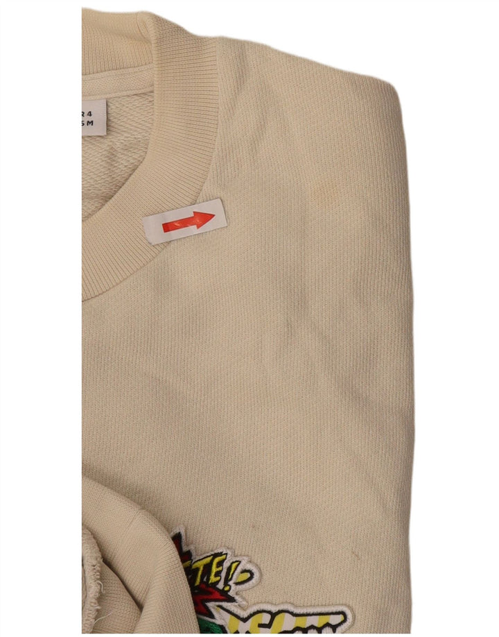 Męska bluza Lacoste Graphic Classic Fit, rozmiar 4, średni beż