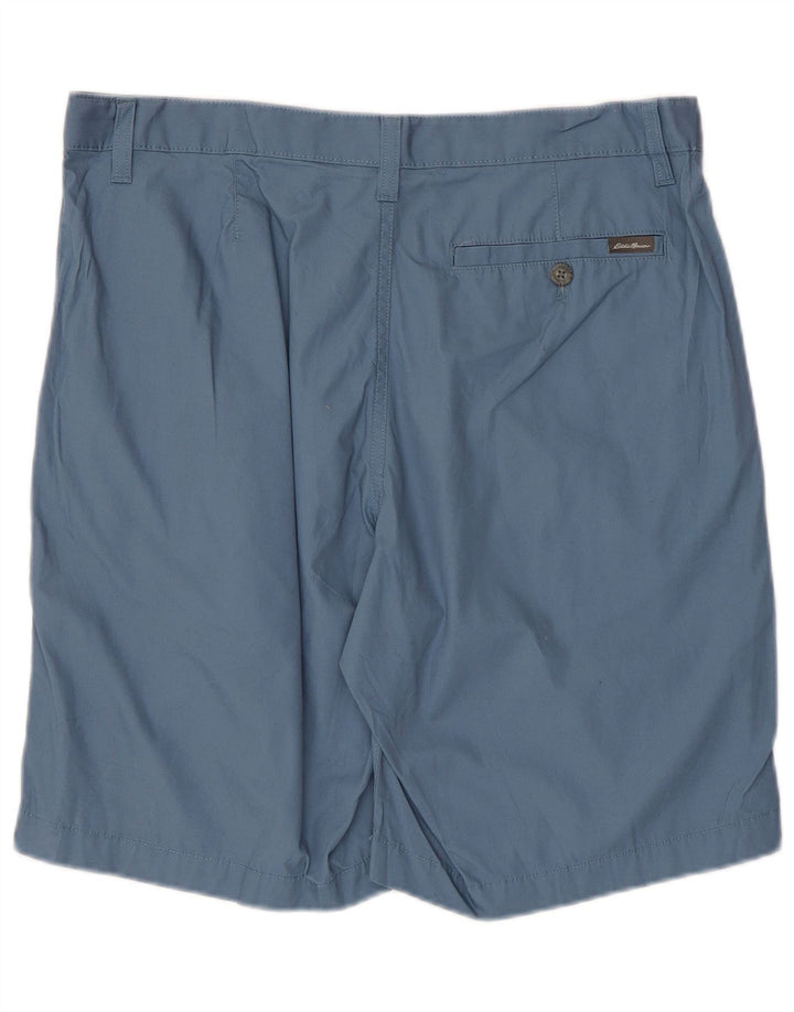 Męskie spodenki Chino Eddie Bauer W33 Średnioniebieskie, bawełniane