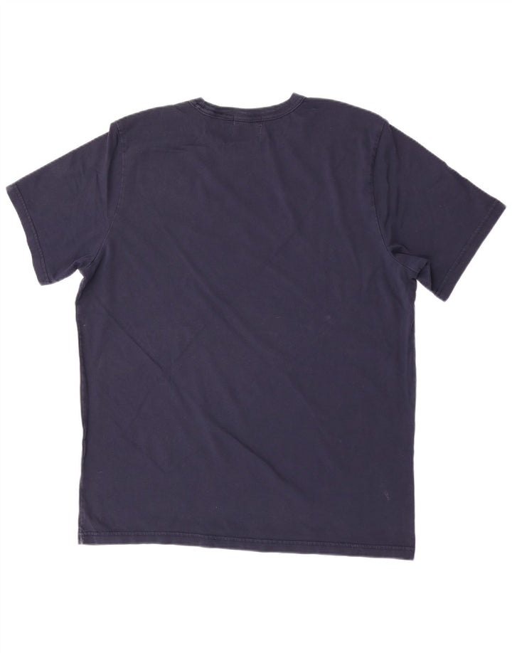 T-shirt męski slim fit Dockers, duży, granatowy