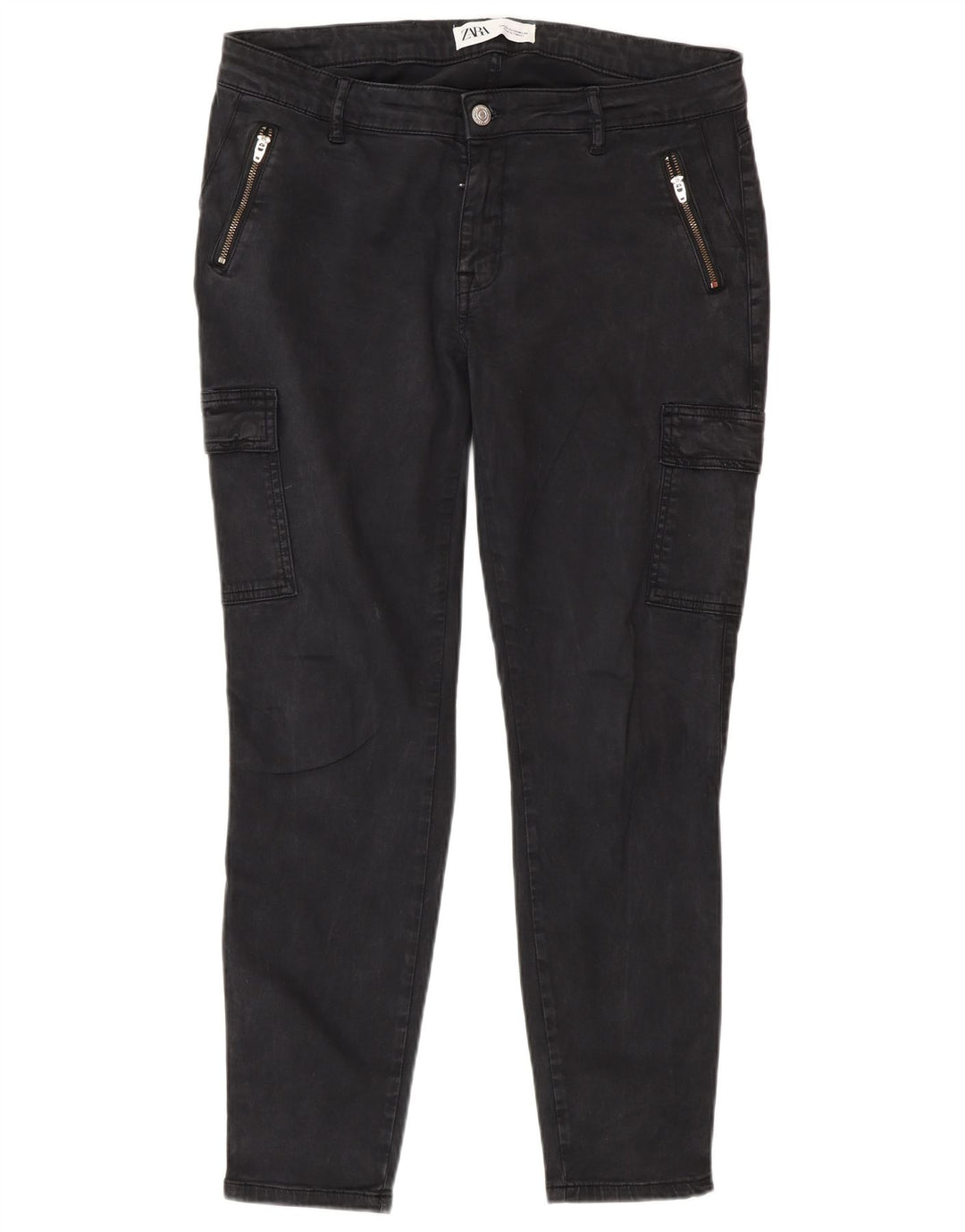 Spodnie damskie Zara Skinny Cargo EU 40 Medium W30 L29 Czarne