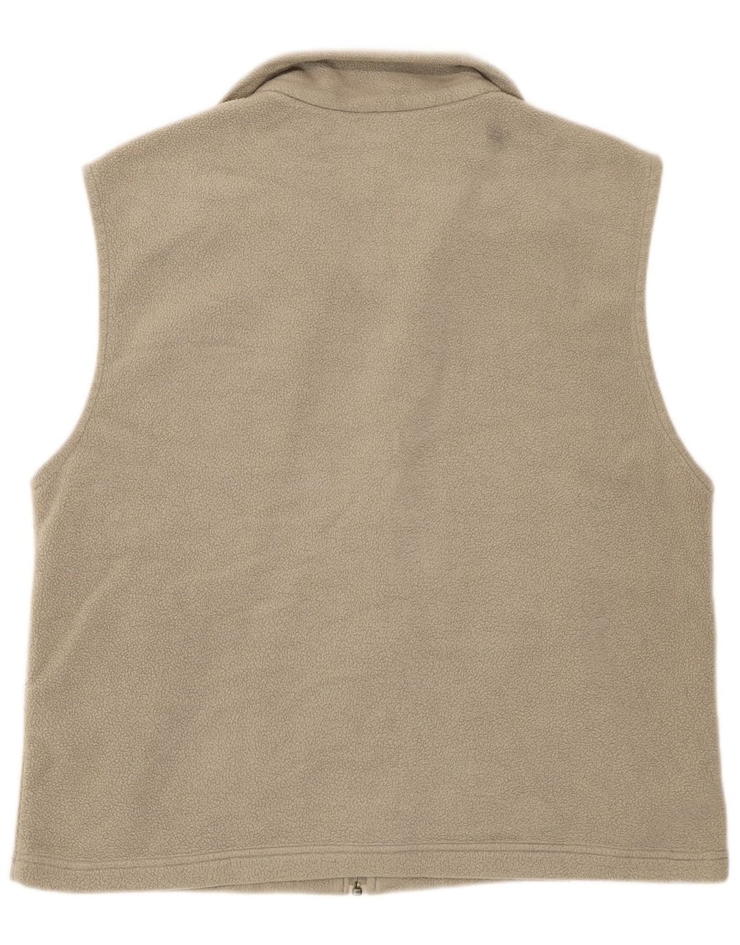 Męska kamizelka polarowa Columbia UK 40, duża, beżowa, poliester