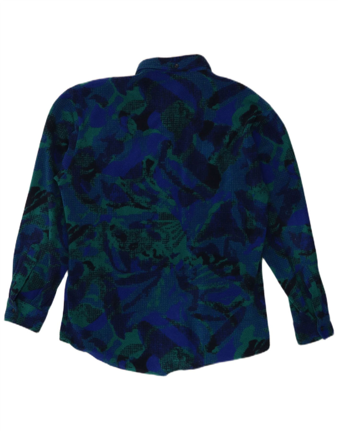 Męska koszula polarowa Fila w abstrakcyjny wzór IT 46 Small Blue