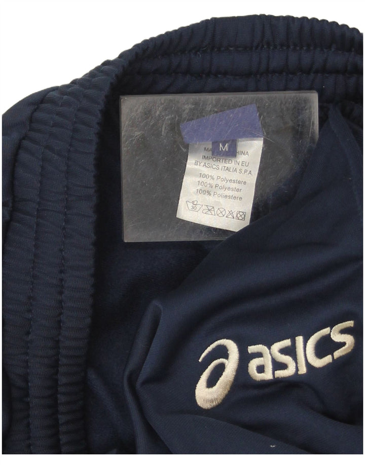 Męskie spodnie dresowe Asics, średni granatowy poliester