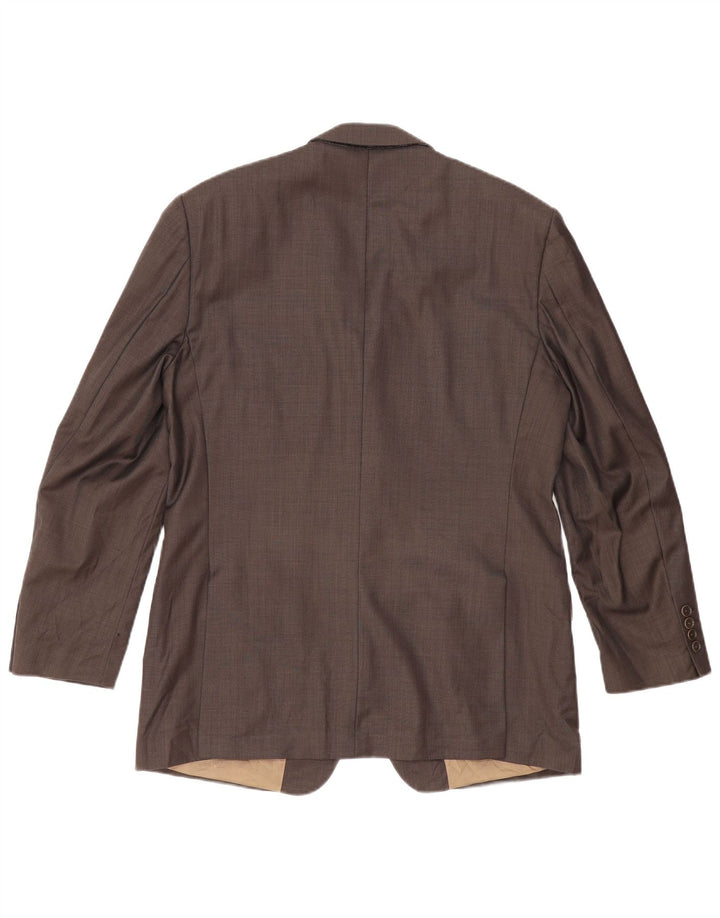 Marks & Spencer Męska marynarka zapinana na 3 guziki UK 40, duża, szara wełna